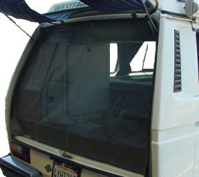 Rear Hatch Mosquito Net 87-91 - Grey